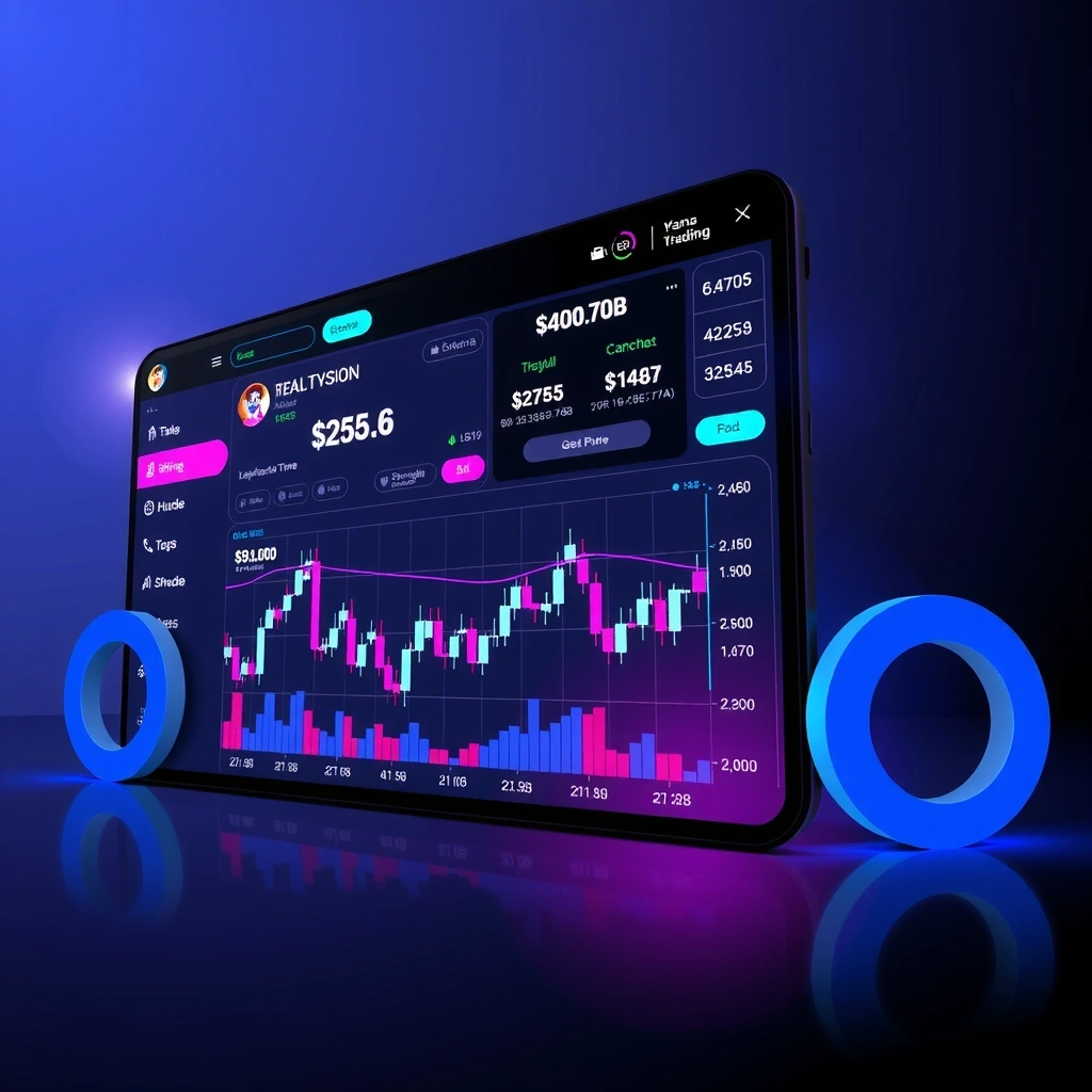 Dashboard de trading con gráficos en tiempo real